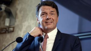 Matteo Renzi war mal Premierminister Italiens. Nun stürzt er als kleinster Koalitionspartner der aktuellen Regierung von Giuseppe Conte das Land in die politische Krise. Foto: dpa/Fabio Cimaglia
