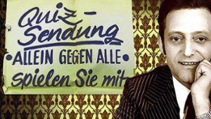 Ein Gassenfeger: Hans Rosenthal präsentierte die Radiosendung „Allein gegen alle“, bei der Böblingen fast gesiegt hätte. Foto: Archiv