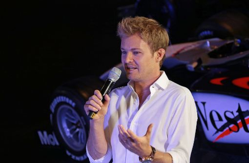 Nico Rosberg gibt sich in Stuttgart die Ehre. Foto: Baumann
