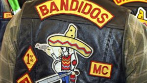 Die „Bandidos“-Kutten sind ein Erkennungszeichen des Klubs. Foto: dpa/Patrick Pleul