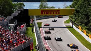 Überholen wird beim Sprint in der Formel 1 zu einem waghalsigen Manöver. Foto: AFP/Dan  Istitene