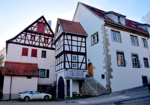 Das Beginenhaus in Großbottwar in der Mühlgasse 33 war an den Abtspfleghof angedockt. Foto: Petra Mostbacher-Dix