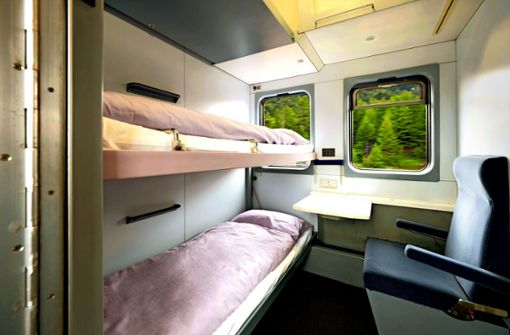 Blick in ein Schlafwagenabteil des European Sleeper. Foto: /Jeroen Berend