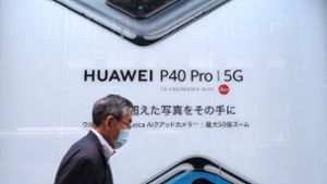 Der chinesische Konzern Huawei  hat in der Rangliste der  wichtigsten Patentanmelder  deutlich aufgeholt. Foto: AFP/Kazuhiro Nogi