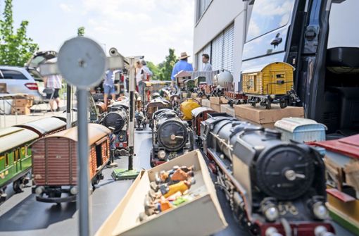 Auf der Leolok gab es alles, was das Herz der internationalen Eisenbahnfans begehrt. Foto: Jürgen Bach