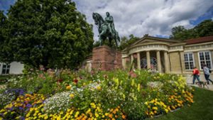 König-Wilhelm-Denkmal vor dem Cannstatter Kursaal Foto: Lichtgut/Max Kovalenko