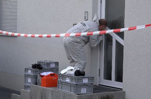 Nach der Tat sicherten Experten der Kriminalpolizei am Tatort Spuren. Foto: 7aktuell/Alexander Hald
