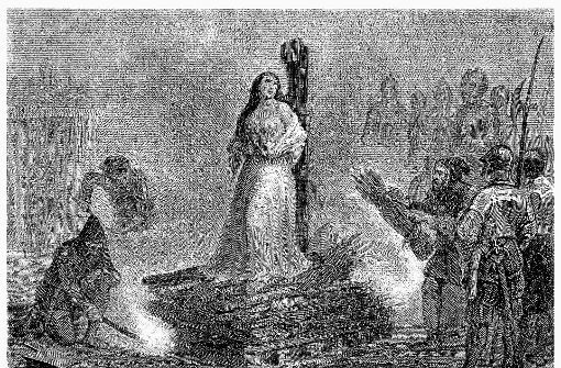 Ein Stich aus dem Jahr 1870 zeigt eine Hexenverbrennung. Foto: Bayrisches Nationalmuseum,  Köhler/andreart, Guilane-Nachez/Adobe Stock