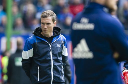 Wie lange wird Hannes Wolf noch Trainer des HSV bleiben? Foto: dpa