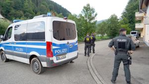 Die Polizei konnte den Flüchtigen nach tagelanger Suche festnehmen. Foto: dpa/Benedikt Spether