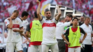 Der VfB Stuttgart verliert sein Freundschaftsspiel gegen den Halleschen FC. Emiliano Insua schießt sogar ein Eigentor (Archivfoto). Foto: Pressefoto Baumann