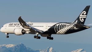 Durch das Wiegen der Passagiere erhofft sich die Fluggesellschaft Air New Zealand eine Verbesserung der Ladekontrolle. Foto: IMAGO/ZUMA Wire/IMAGO/Bayne Stanley