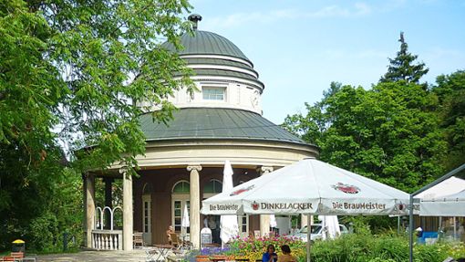 Eines der schönsten und beliebtesten Ziele des Stuttgarter Sommers: das Teehaus im Weißenburgpark Foto: /Nicklas Santelli