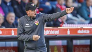 Sebastian Hoeneß und der VfB Stuttgart siegen weiter. Foto: dpa/Andreas Gora