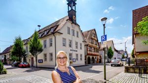 Frisch nach der Wahl im Jahr 2018 war die Welt für Tatjana Scheerle in Walheim noch in Ordnung. Foto: Archiv (/factum)