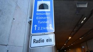 Am Einhorntunnel sind monatelang Radarfallen falsch eingestellt gewesen. Foto: dpa