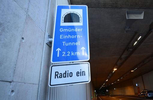 Am Einhorntunnel sind monatelang Radarfallen falsch eingestellt gewesen. Foto: dpa