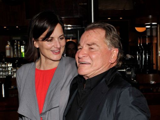 Der Schauspieler Fritz Wepper und die Filmemacherin Susanne Kellermann haben sich 2009 kennengelernt. Foto: ddp