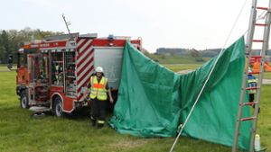 Bei dem Flugunglück in Bad Saulgau waren zwei Männer ums Leben gekommen. Foto: dpa