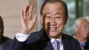 UN-Generalsekretär Ban Ki Moon (hier im Oktober 2015 in Genf) verkündete am Donnerstag in New York den Namen des neuen UN-Flüchtlingskommissars. Foto: dpa
