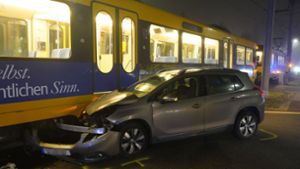Der Unfall ereignete sich in Stuttgart-Hallschlag. Foto: Andreas Rosar/Fotoagentur-Stuttgart