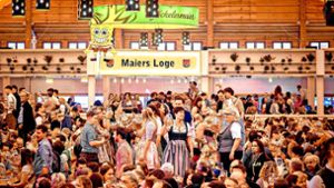 Bundesweit ist nach  den Krankheitsfällen über das Stuttgarter Frühlingsfest berichtet worden. Hier ein Bild von der Eröffnung. Foto: Lichtgut//Ferdinando Iannone