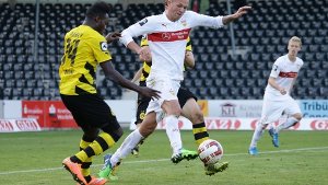 Wie lange trägt Raphael Holzhauser noch das Trikot des VfB Stuttgart? Foto: Pressefoto Baumann