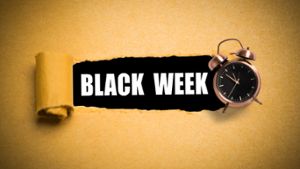 Die Black Week fällt zeitlich mit dem Black Friday zusammen. Foto: fotogestoeber / shutterstock.com