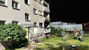 Nach Wohnungsbrand in Stuttgart-Zuffenhausen: Polizei nimmt Tatverdächtigen fest