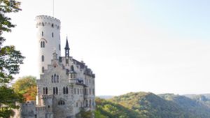 Das Märchenschloss Lichtenstein wurde nach einer Romanvorlage von Wilhelm Hauff erbaut. Foto: dpa
