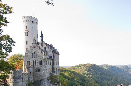 Das Märchenschloss Lichtenstein wurde nach einer Romanvorlage von Wilhelm Hauff erbaut. Foto: dpa