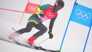 Benjamin Alexander genoss seine Fahrt bei den Olympischen Spielen. Foto: dpa/Michael Kappeler