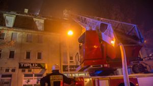 Der Brand in Ludwigsburg hat laut Polizei einen Schaden von 250.000 Euro angerichtet. Foto: 7aktuell.de/Sven Adomat