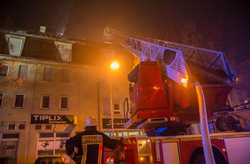 Der Brand in Ludwigsburg hat laut Polizei einen Schaden von 250.000 Euro angerichtet. Foto: 7aktuell.de/Sven Adomat