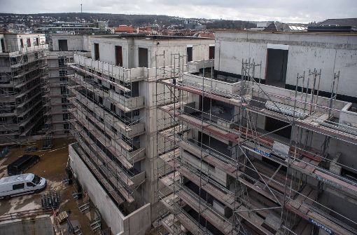 Im Baugebiet Rosenberg im Norden Stuttgarts entstehen neue Wohnungen. Foto: Lichtgut/Max Kovalenko
