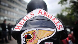 Die Symbole der Hells Angels bleiben in der Öffentlichkeit verboten. Foto: dpa/Fredrik von Erichsen