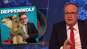 Oliver Welke macht Guido Wolf in der Heute Show zum Deppenwolf. Foto: ZDF
