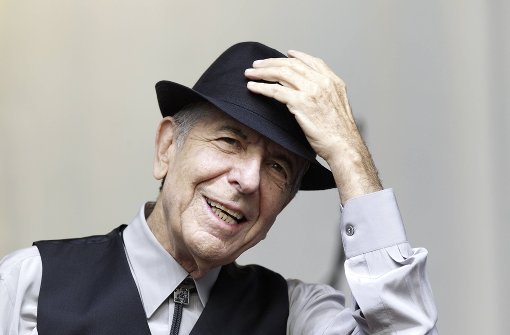 Immer noch mit melancholischer Grummelstimme: Leonard Cohen Foto: AFP
