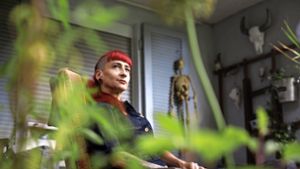 Britta Dess ist überzeugte Cannabispatientin – „Kifferin wollte ich nie sein“. Foto: Gottfried Stoppel