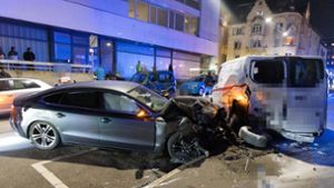 Der Unfall ereignete sich in Stuttgart-Ost. Foto: 7aktuell.de/Andreas Werner/7aktuell.de | Andreas Werner