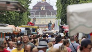 Gut besucht: Der Ludwigsburger Pferdemarkt findet normalerweise im Mai statt. Foto: factum/Weise/Simon Granville/factum