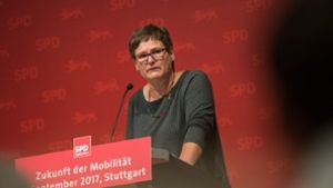 SPD-Chefin Leni Breymaier Foto: dpa