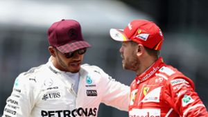 Freund oder Feind? Lewis Hamilton (links) und Sebastian Vettel haben sich wohl nicht mehr viel zu sagen. Foto:  