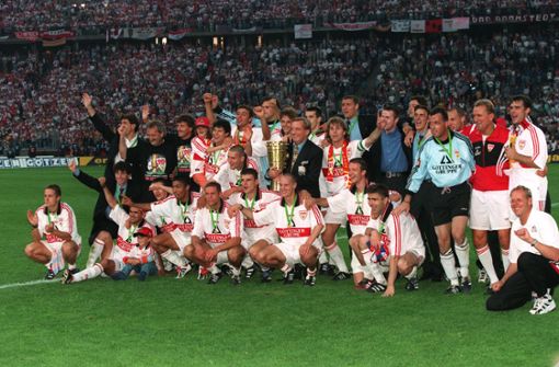 1997 konnte der VfB Stuttgart letztmals den DFB-Pokal gewinnen Foto: Pressefoto Baumann