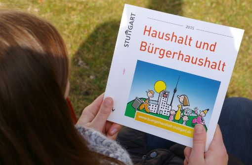 Beim Bürgerhaushalt können die Stuttgarter Vorschläge für den nächsten Doppeletat machen. Foto: Alexandra Kratz