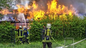 Mitte Mai brannte der Kindergarten des SOS-Kinderdorfs in Oberberken lichterloh. Foto: SDMG // Kohls
