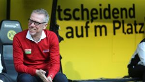 Peter Stöger ist neuer Trainer bei Borussia Dortmund – bis vor wenigen Tagen war er noch beim 1. FC Köln unter Vertrag. Foto: dpa