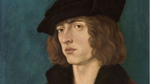 Der Mensch wird bildwürdig: Hans Burgkmairs Bildnis eines jungen Mannes von 1506.   KHM-Museumsverband Foto: KHM-Museumsverband
