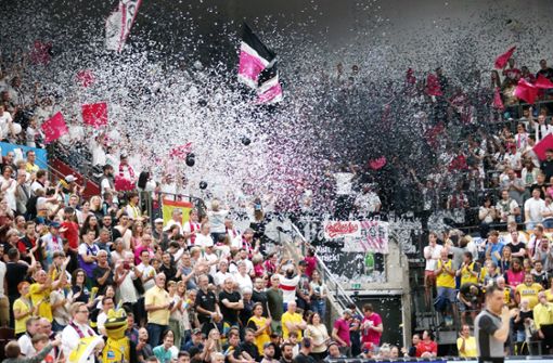 Die Bonner Fans gastieren im Oktober gleich zweimal in der MHP-Arena. Foto: Pressefoto Baumann/Alexander Keppler