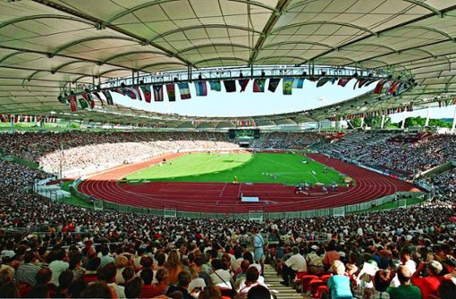 Nach der Leichtathletik-WM 1993 keimte die Hoffnung auf Olympische Spiele in Stuttgart –  geblieben ist die Sportregion, ein Zusammenschluss von 100 Kommunen und Sportfachverbänden zur Förderung der Zusammenarbeit im Sport. Foto:  
